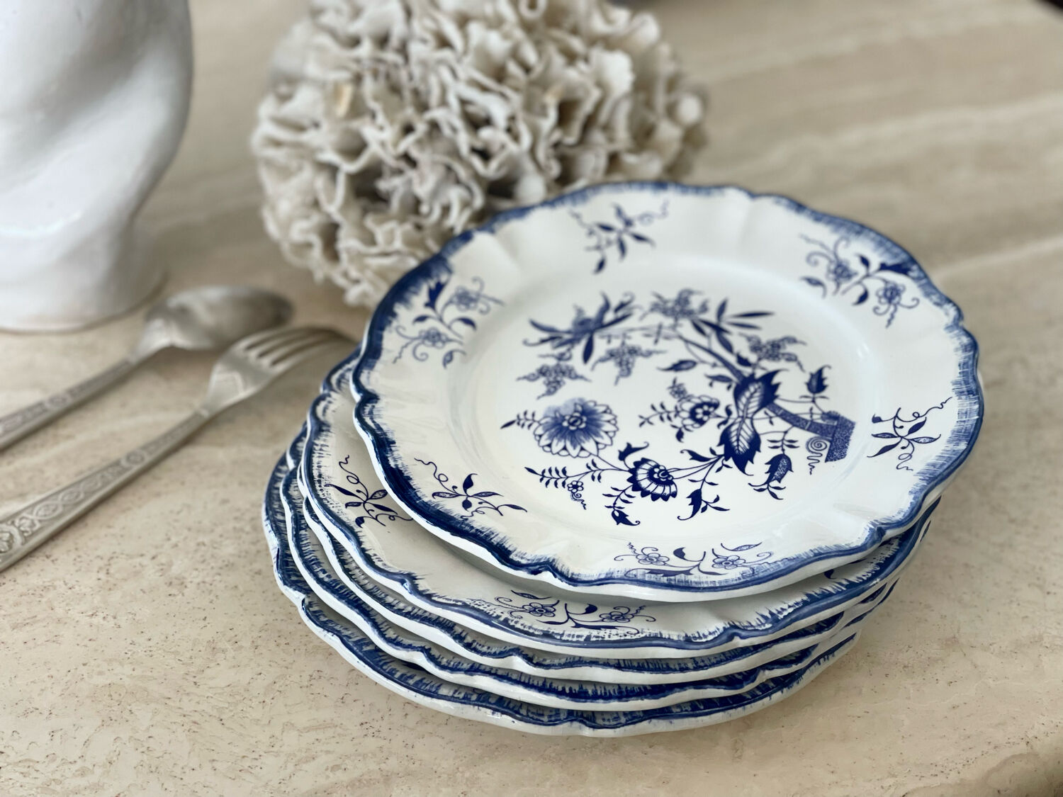 5 Lancaster dessert plates