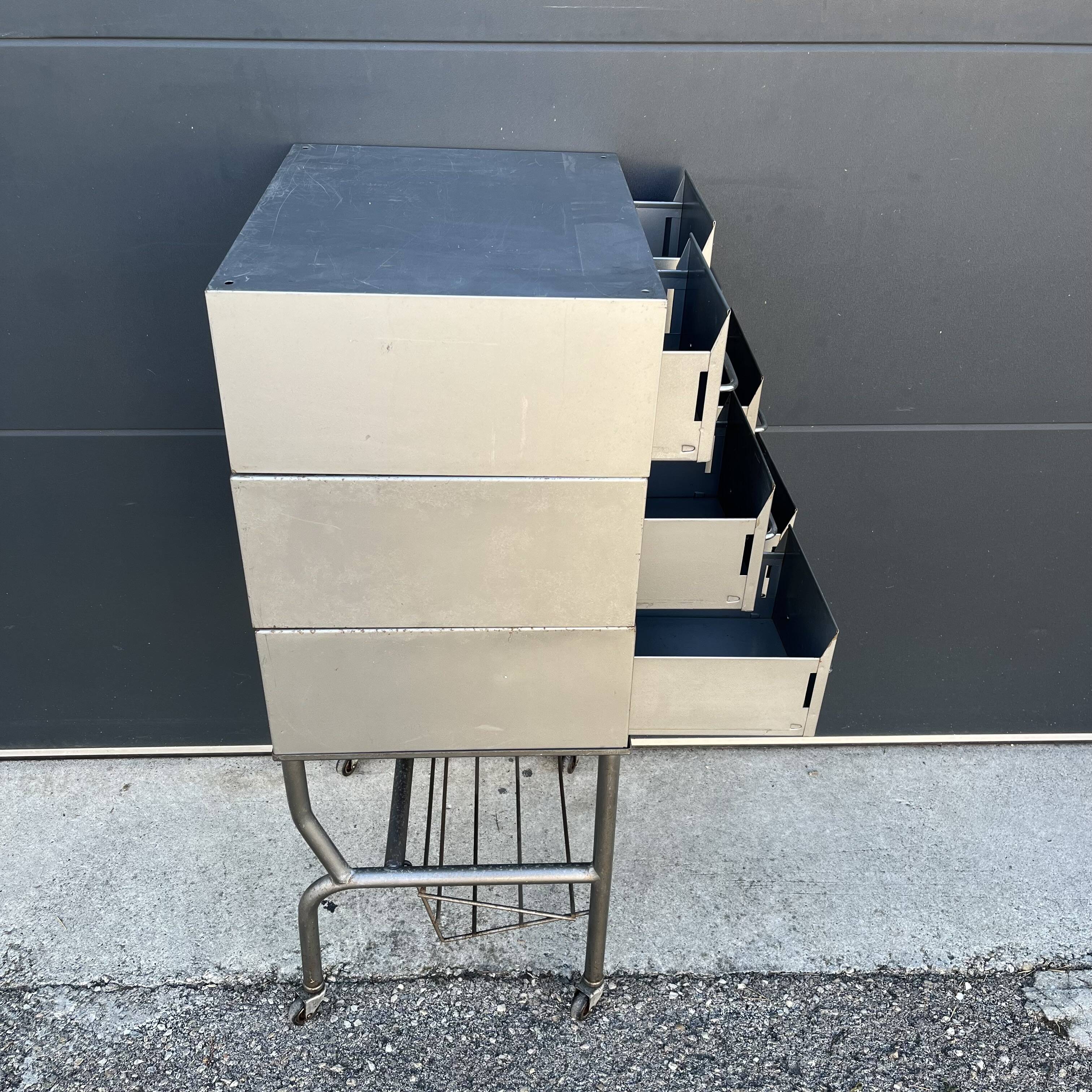 Industrial furniture with drawers