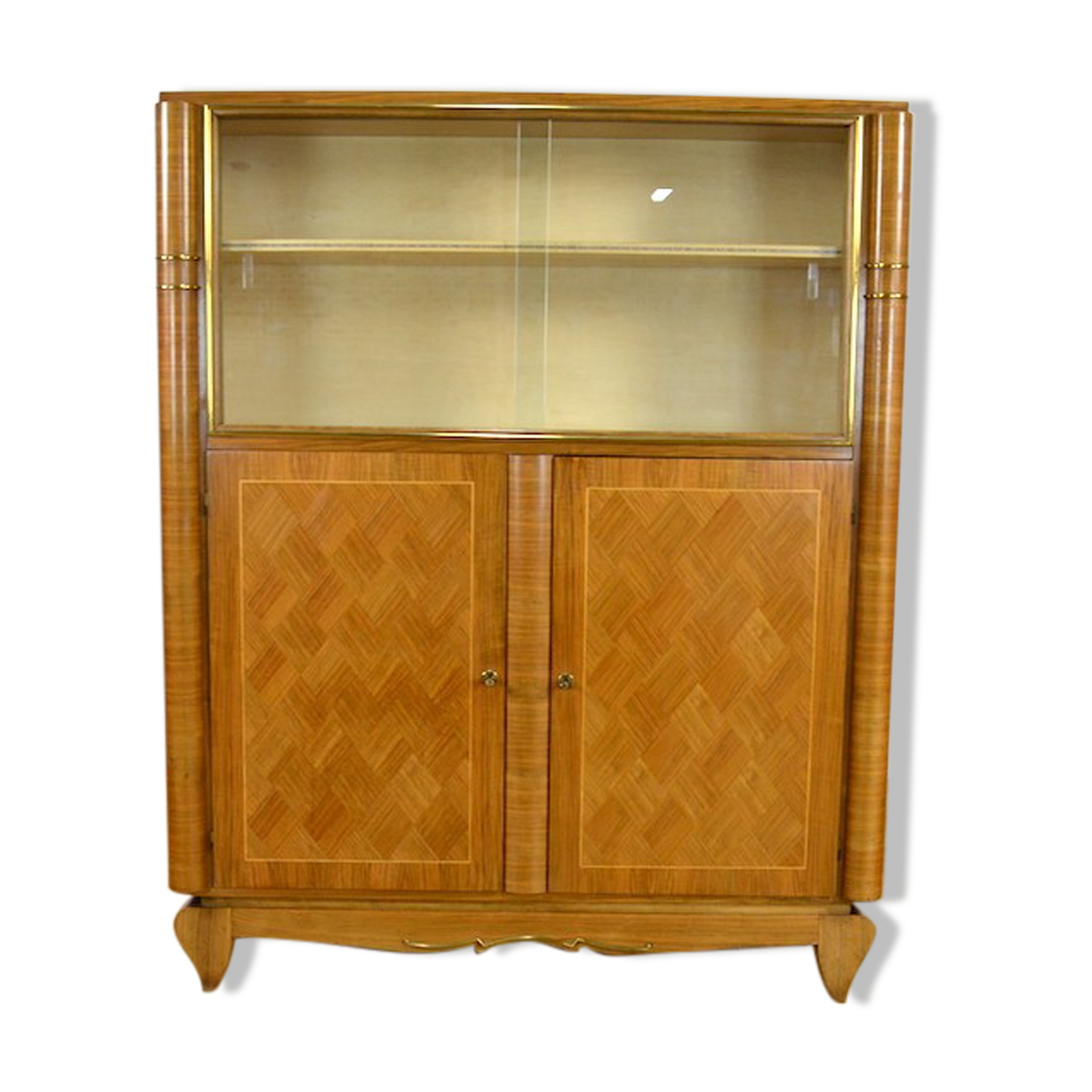 Vitrine bibliothèque Art-Déco 1930 / 1940