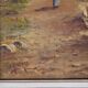 Old painting, landscape of the Calanques de Cassis, signed Alberti.