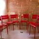 Set of 6 vintage metal chairs