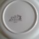 Six plates for dessert Fables de la Fontaine Digoin Sarreguemines