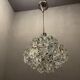 Cut crystal light pendant by kinkeldey, 1970s