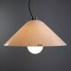 Vintage iGuzzini ceiling light in plastic, Italian design, 1970s.