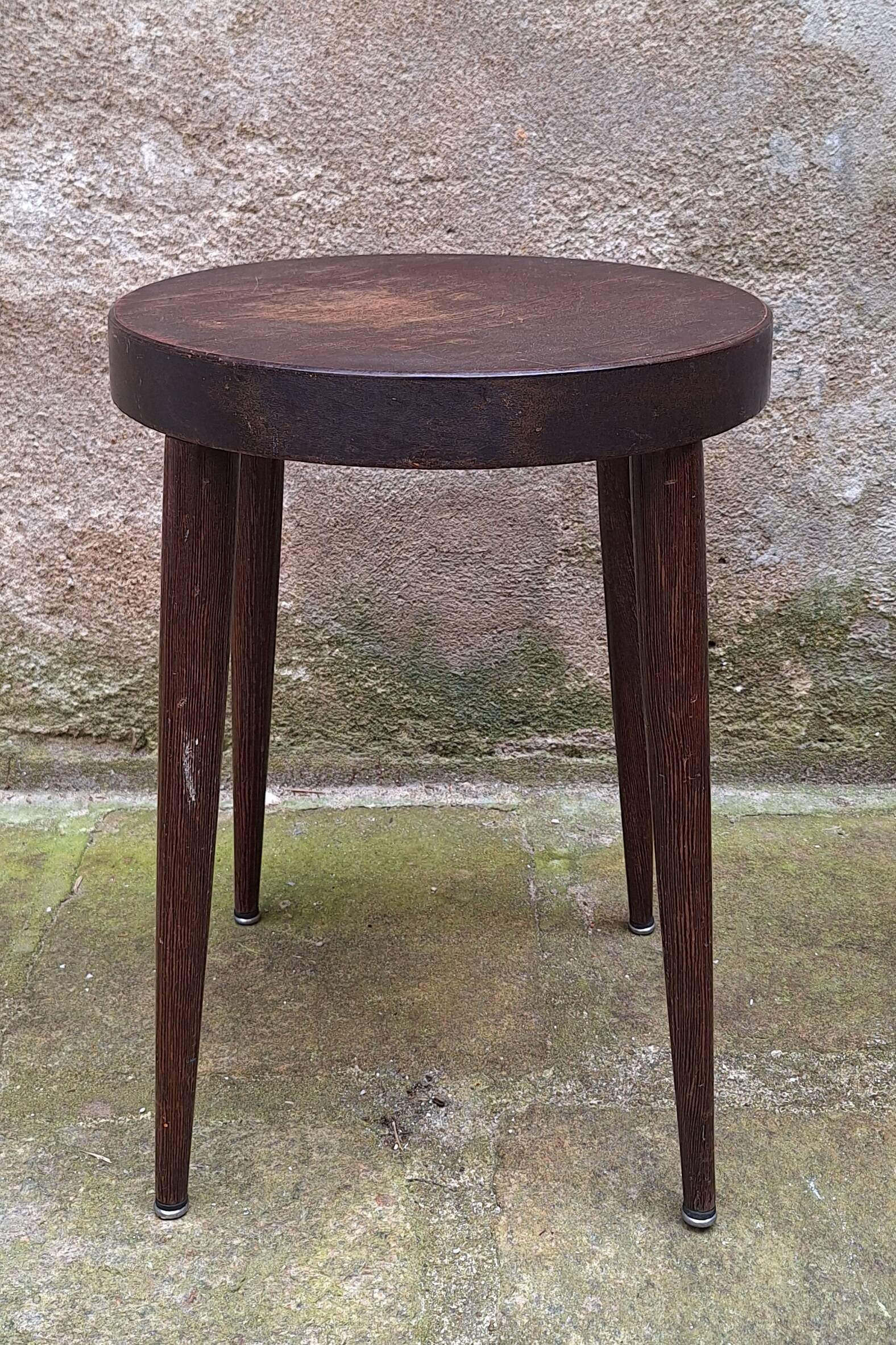 Pair of Baumann bistro stools