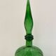 Carafe en verre italien Empoli, années 60
