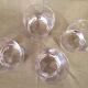 Suite of 4 glasses of daum crystal whisky model orval