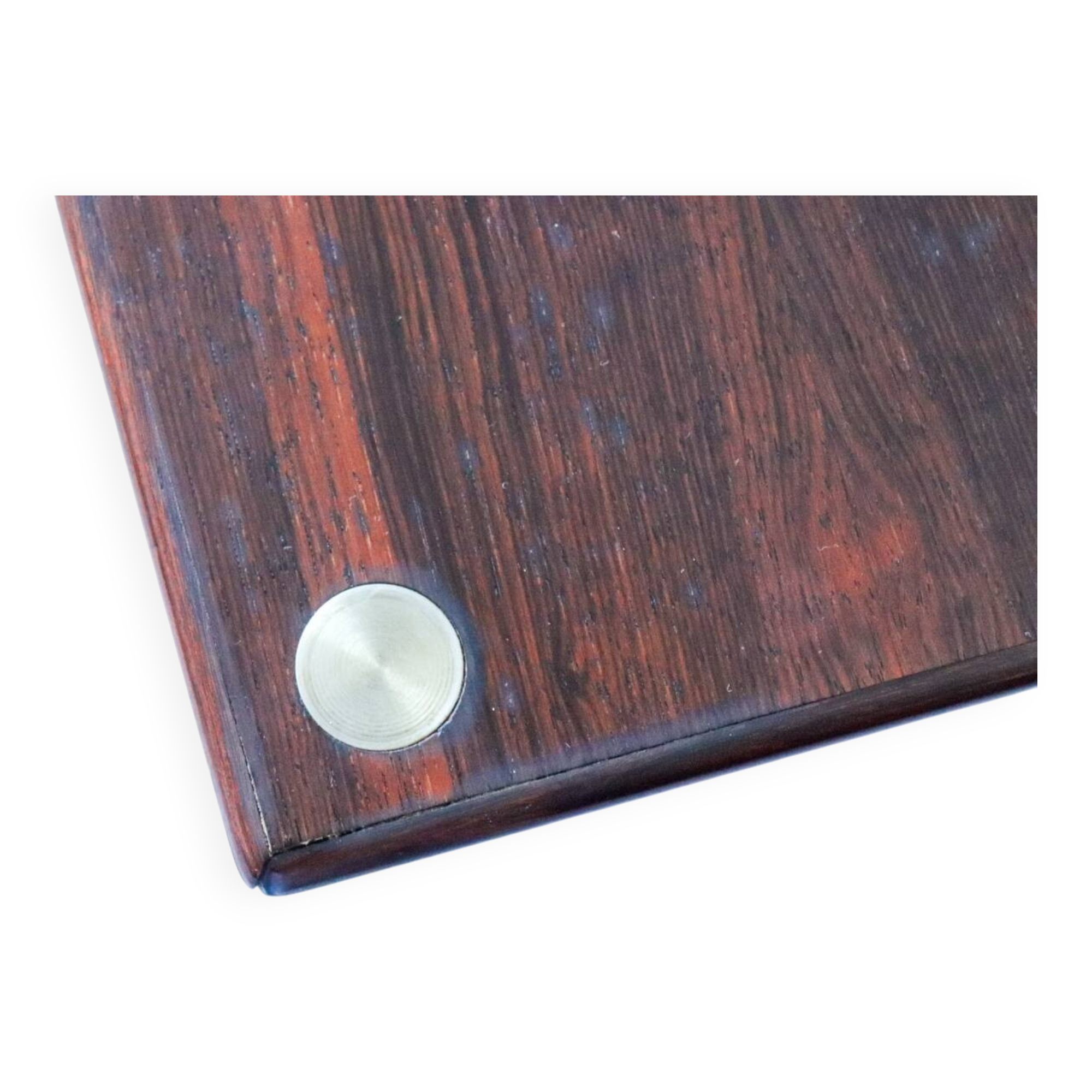 Small Scandinavian side table in rosewood by Georg Petersen