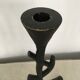 Pair of candle holders branch