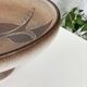 Artisanal ceramic compote bowl "Serra", 1960