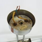 French Crown Halogen Pendant Chandelier from Maison Lucien Gau LG, 1980s