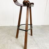 Mid century brutalist bar stools, 1960s