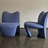 Paire de fauteuils vintage