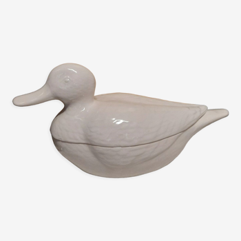 Ceramic duck can