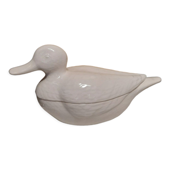 Ceramic duck can