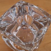 Bohemian crystal candle holder Rudolf Jurnikl for Rudolfova 60'S