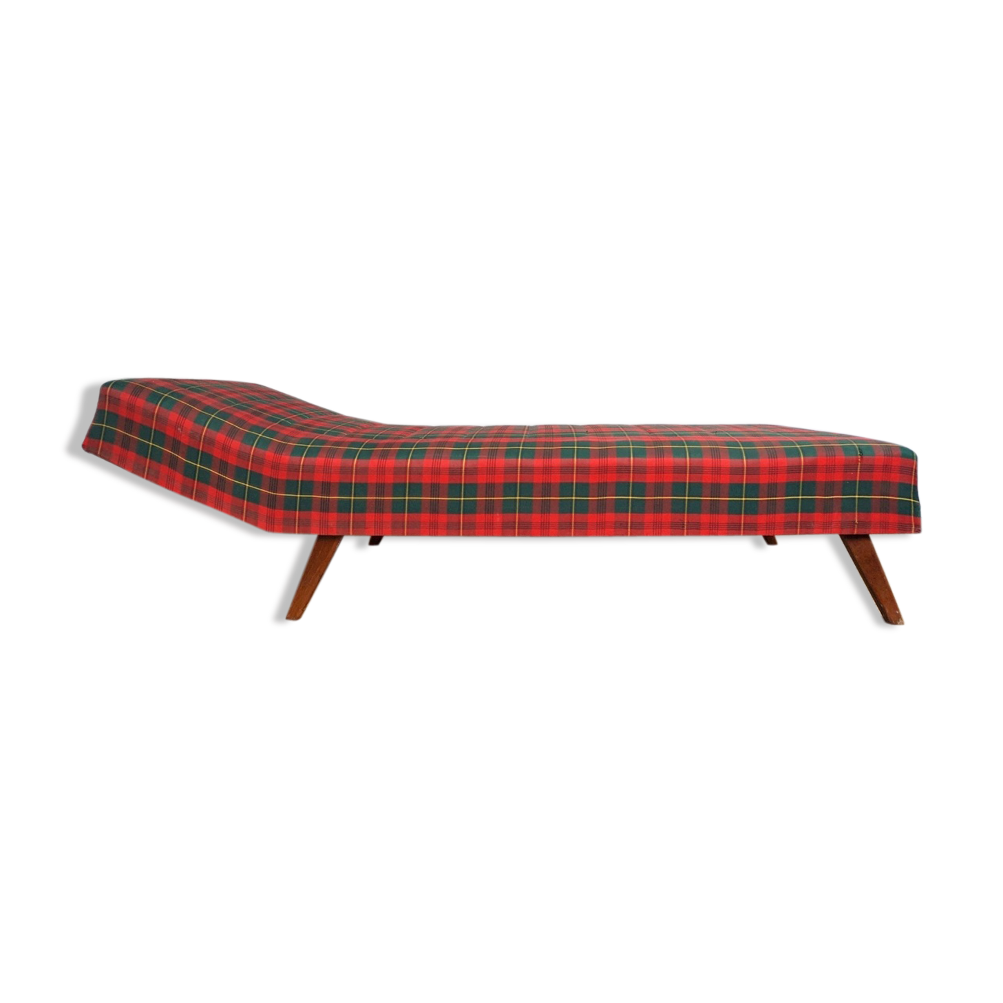Vintage daybed  50 plaid
