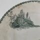 ironstone plate, A. Lebacqz & M. Bouchart earthenware factory, Trianon model