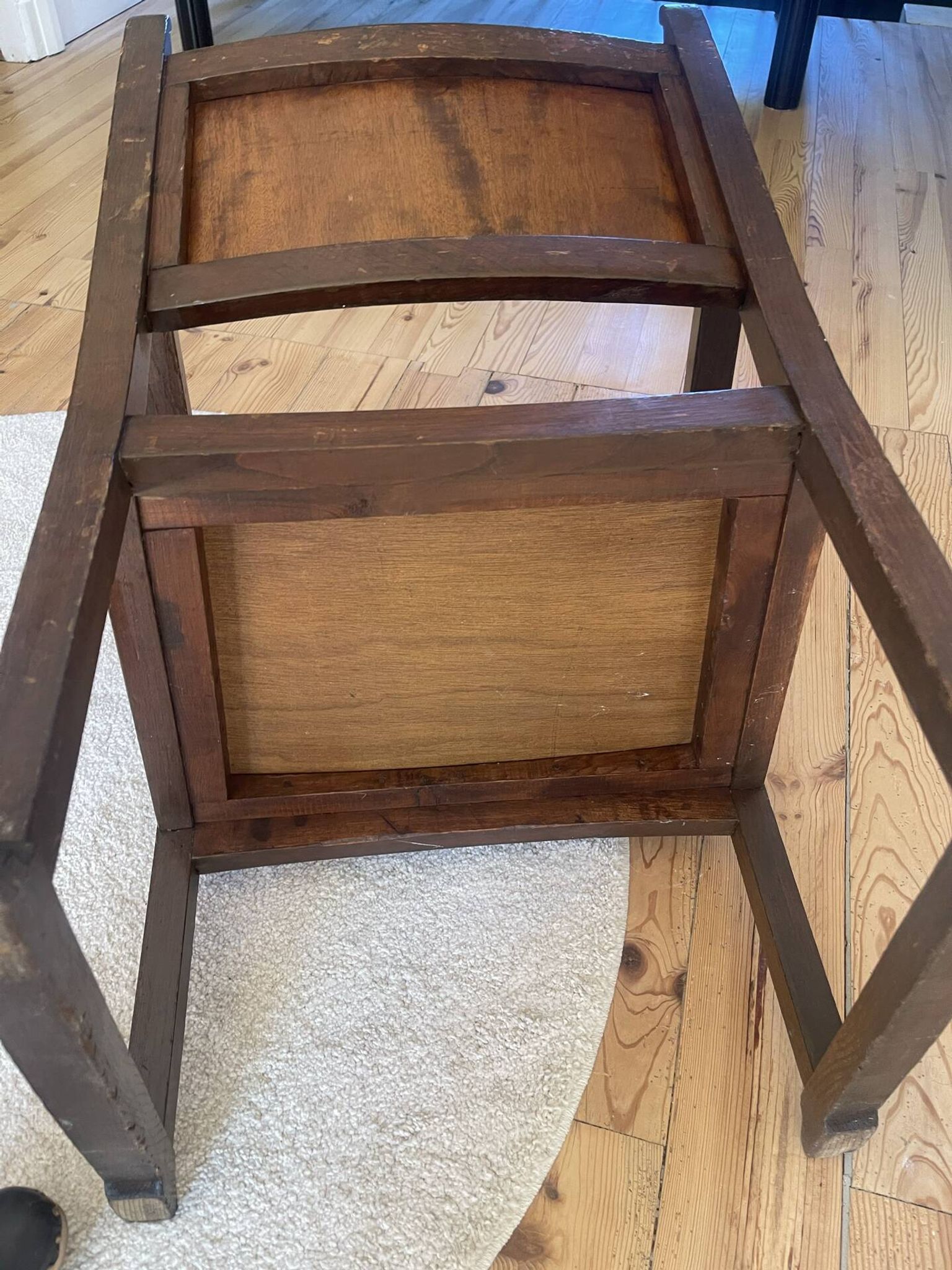Fauteuils art déco  en bois
