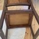 Art Deco wooden armchairs