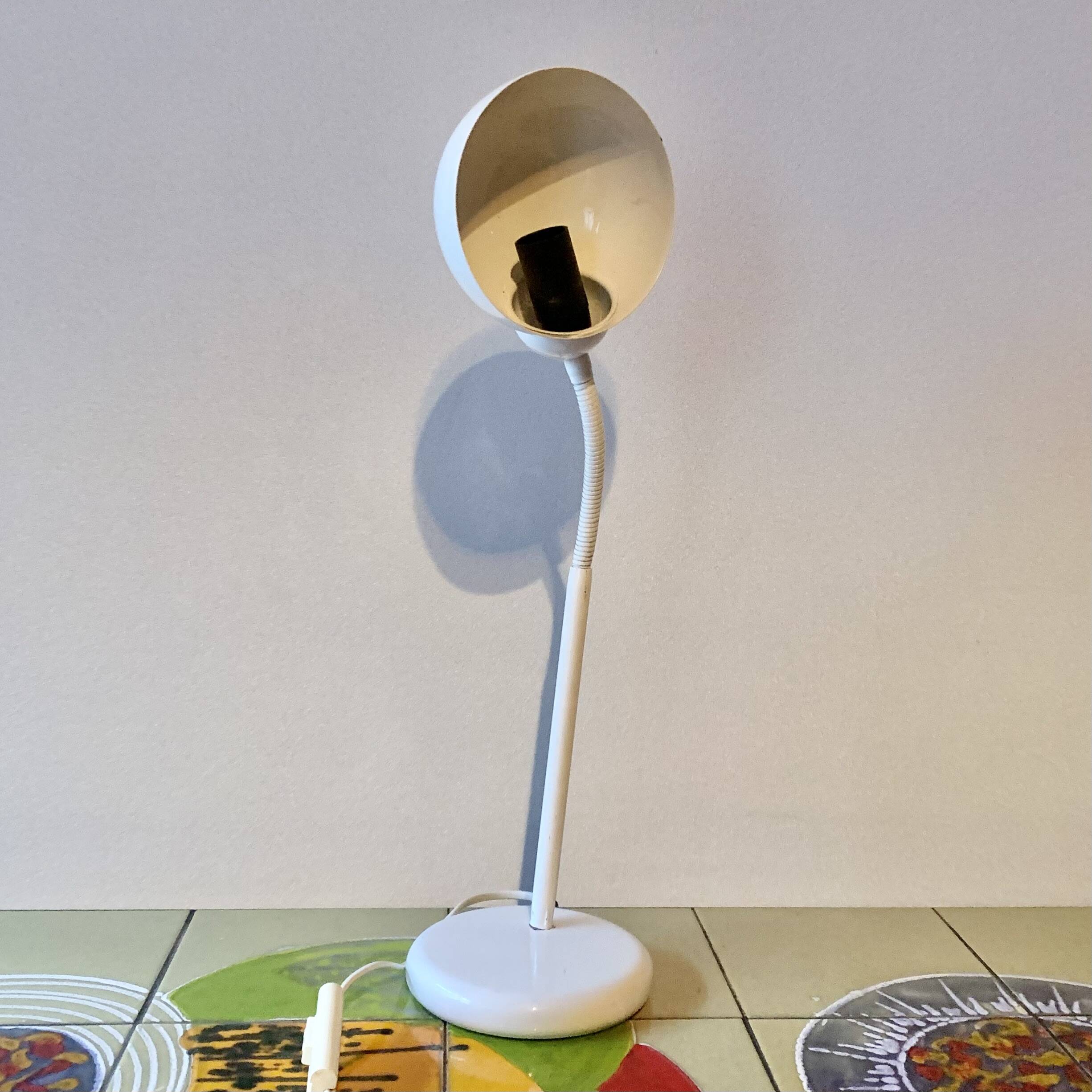 Vintage metal table lamp