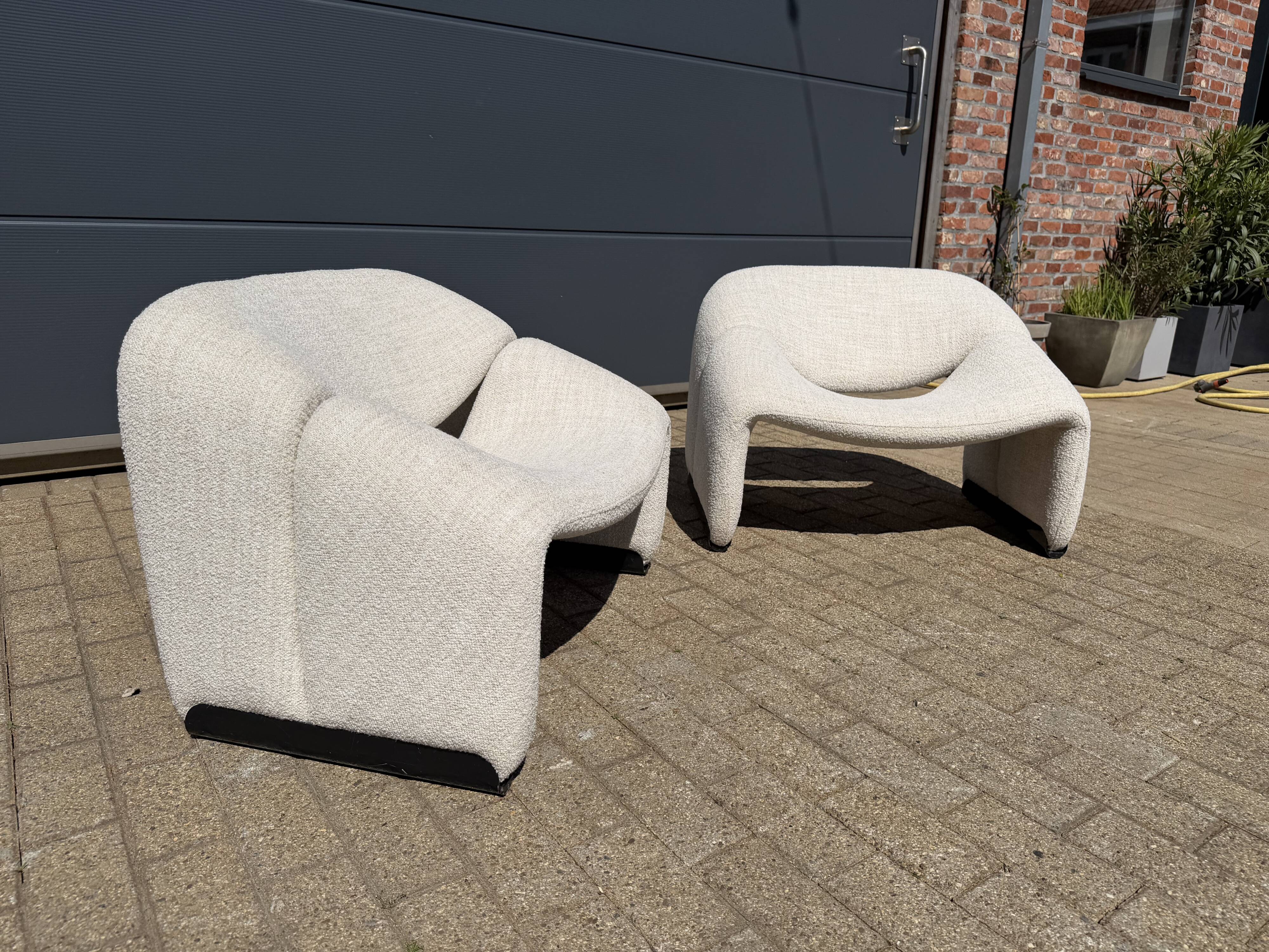 Artifort F598 Groovy armchairs in excellent condition!! Pierre Paulin