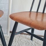 Pair of Scandinavian chairs model Fanett by Tapiovaara