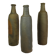Set of 3 antique stoneware bottles from Ger