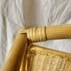 Vintage wicker and bamboo magazine rack