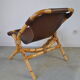 Fauteuil cuir Rohé Noordwolde 1960