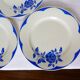 3 flat plates of Digoin Sarreguemines model Corsica