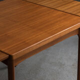 Extendable square dining table by Vejle Stole Møbelfabrik, Denmark 1960’s