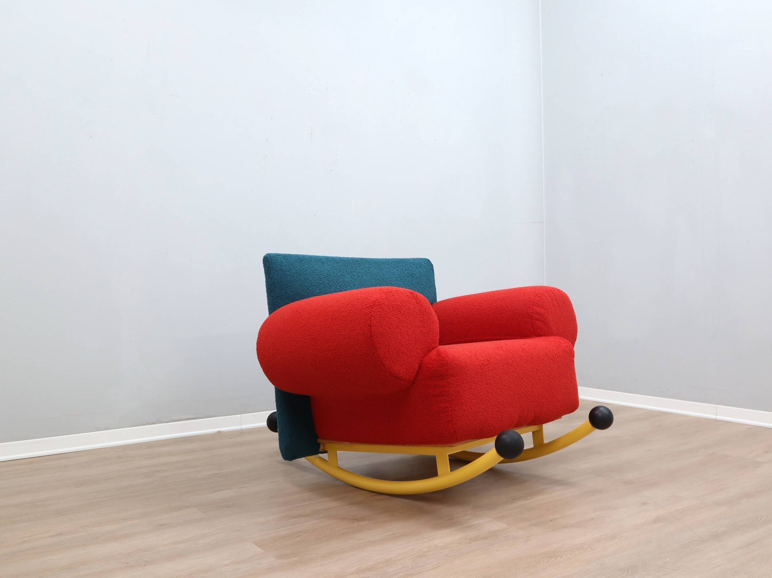 Topolino Rocking Chair by Seveso & Trezzi for Felice Rossi, 1980s