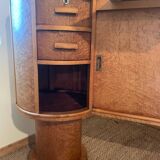 Vintage elm burl counter, 1950