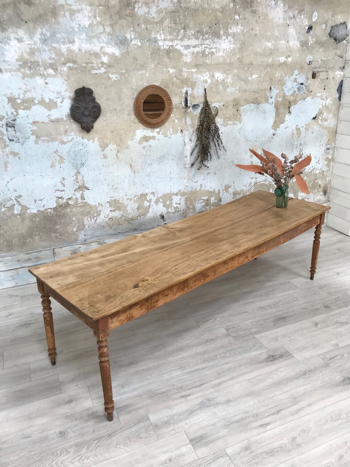 Vintage farm table