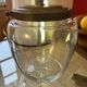 Engraved Crystal Cookie Jar
