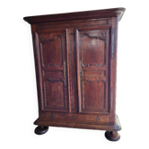 Armoire louis xiv en chene du xviii ème siecle