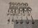 6 silver cutlery sets, 800 Swiss silversmith Jezler, Lily of the Valley model