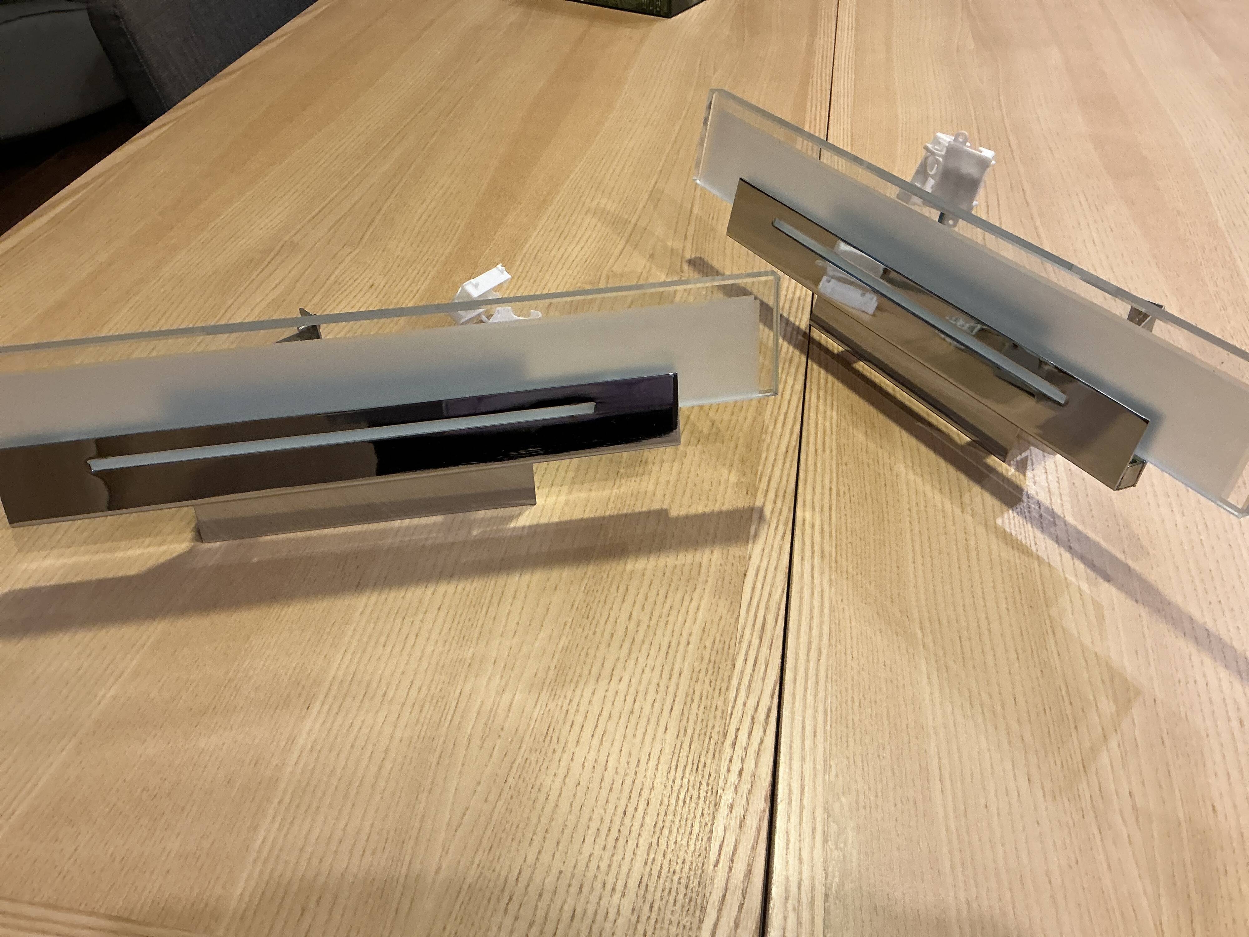 Pair of vintage wall sconces