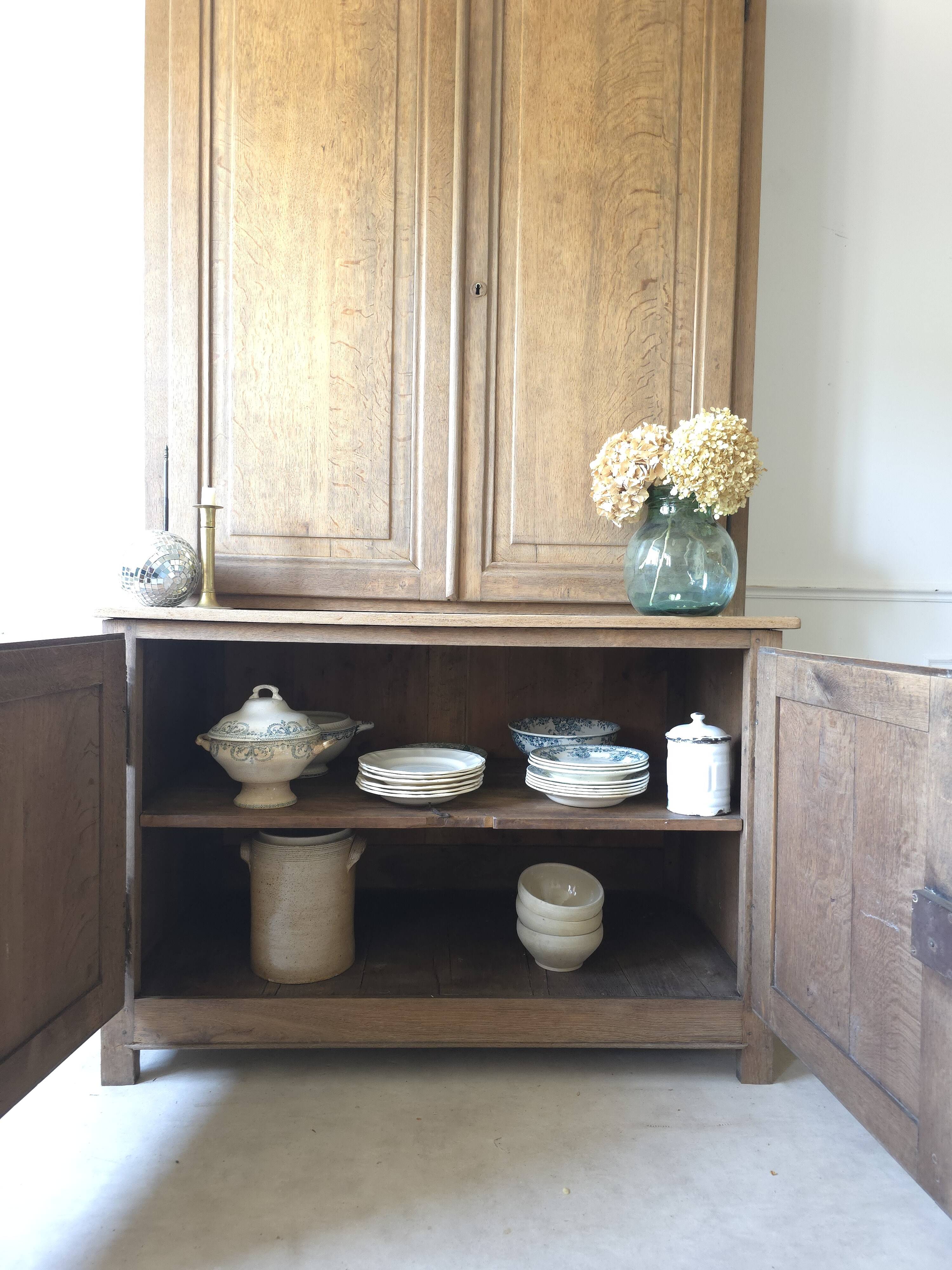 Antique oak dresser