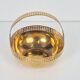 Art Deco Brass Bowl by Fischer Göppingen, 1920s