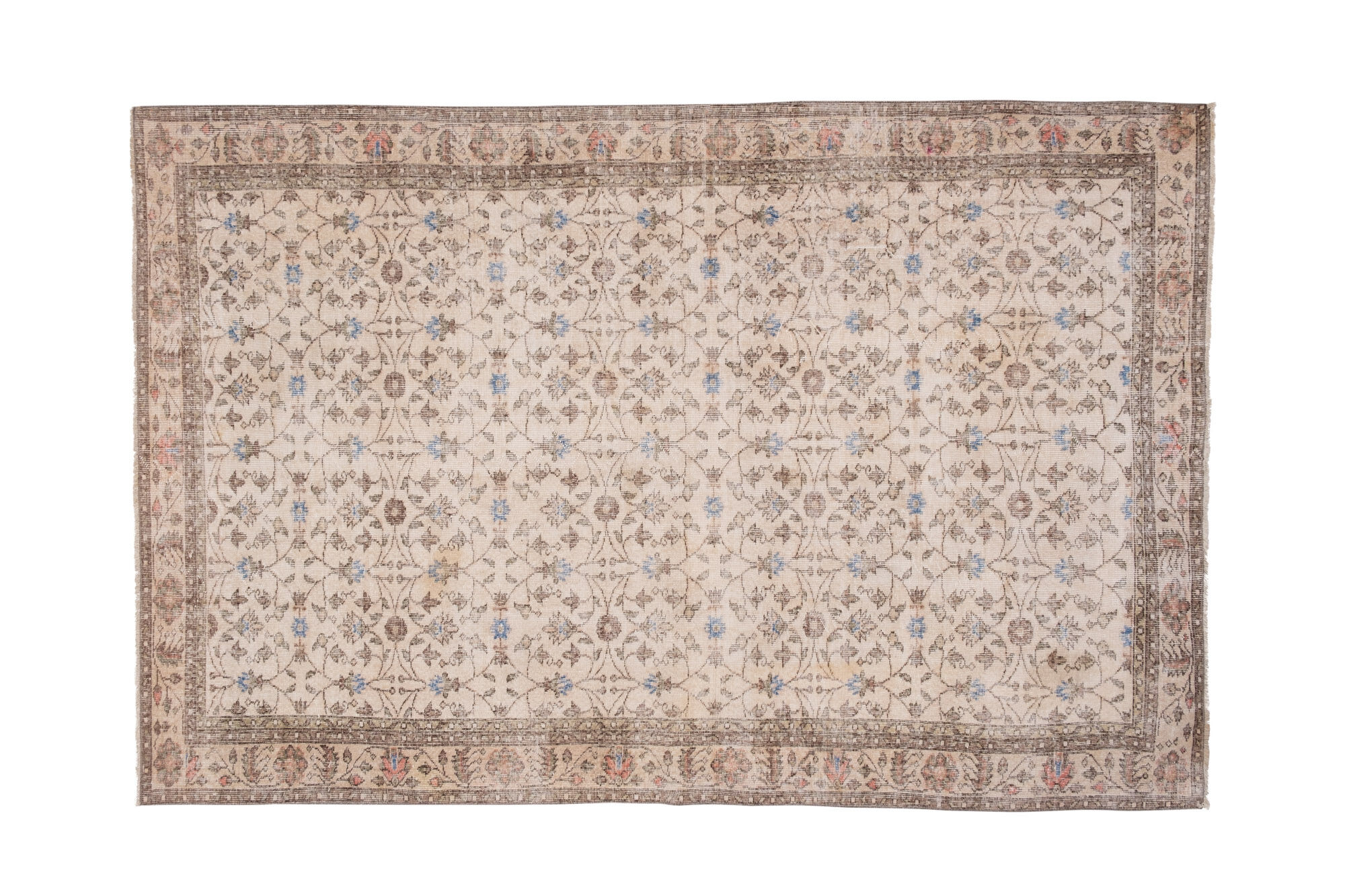 Turkish Oushak rug, 1970s - 212x321cm