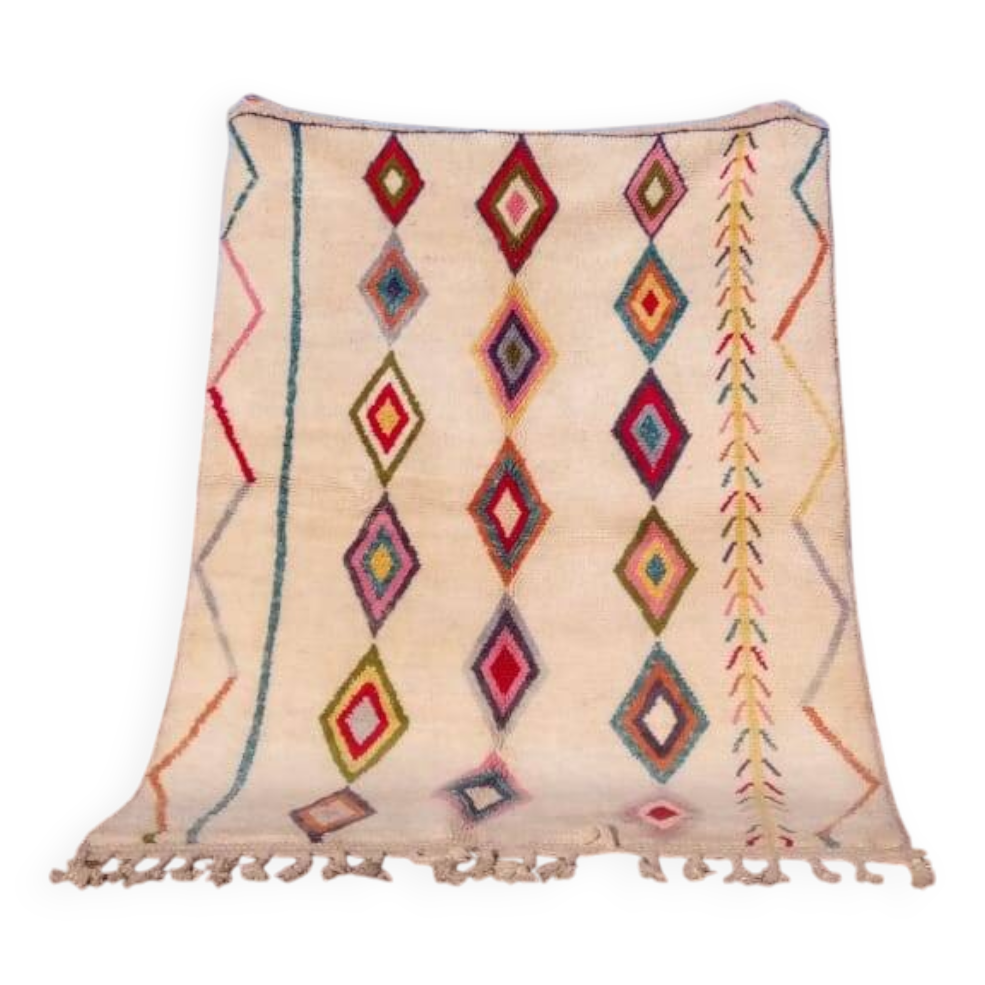 Authentic Handmade Berber Rug – Moroccan Crafts, Home Decor, Wool Rugs