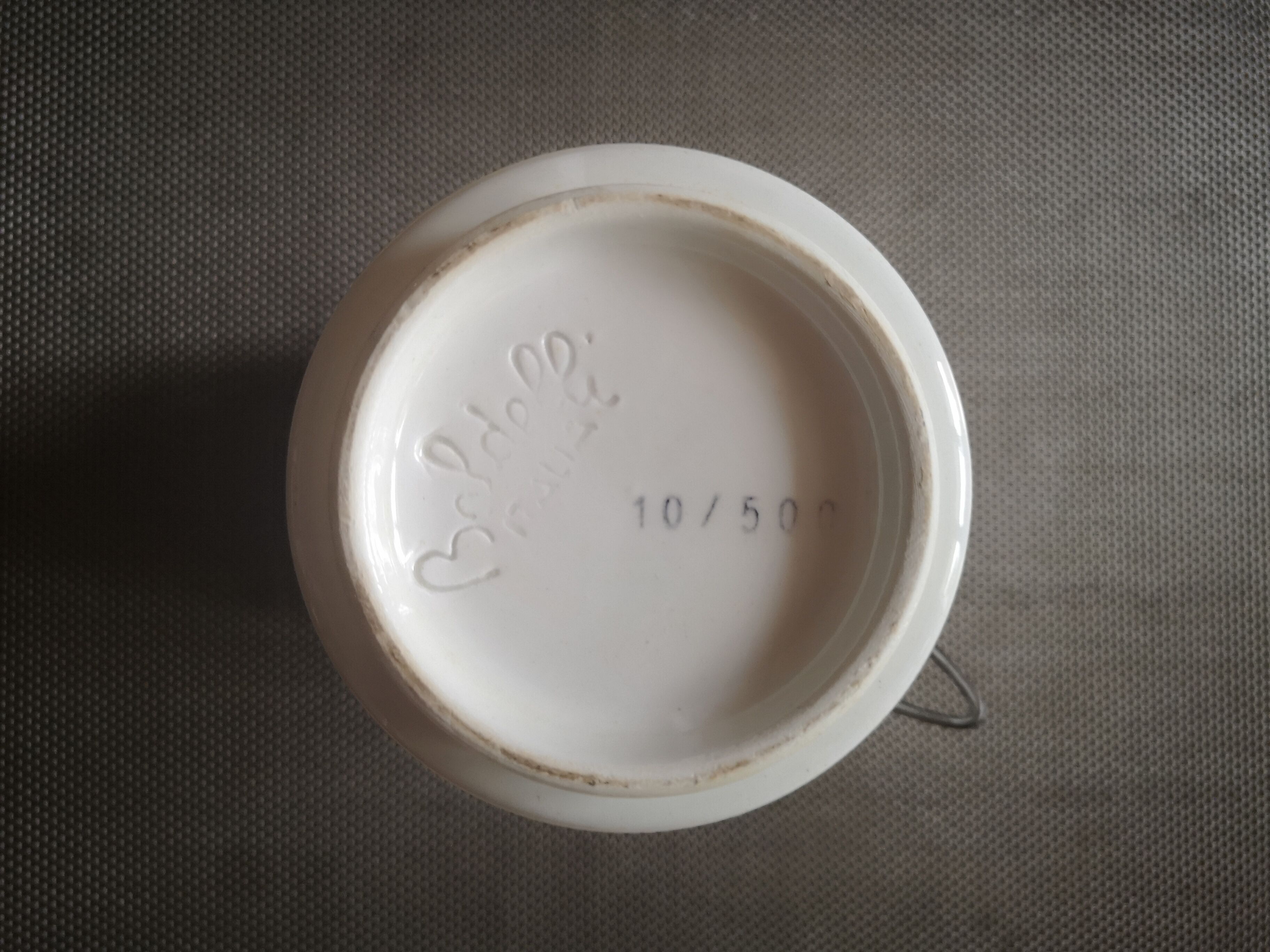 Baldelli Italian ceramic tea pot. numbered. 1970s