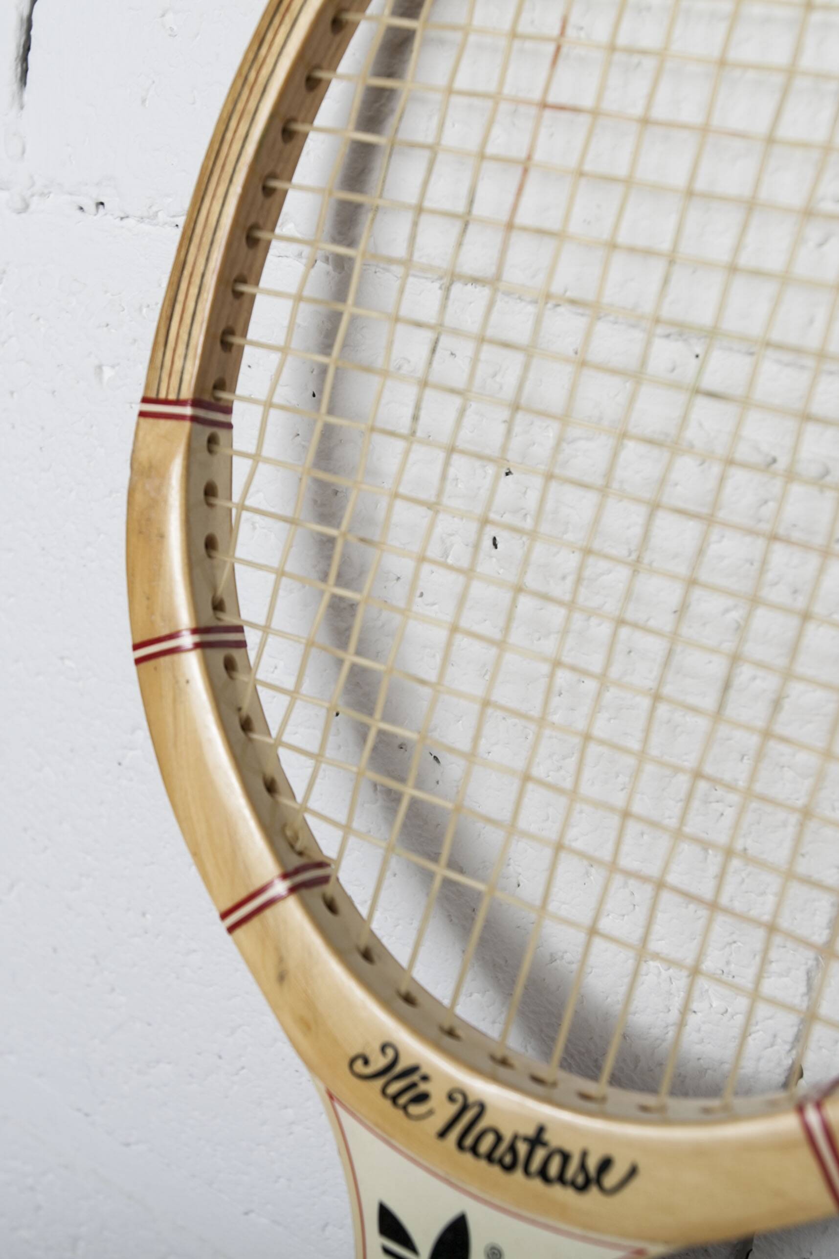 Adidas Ilie Nastase 70's tennis racket