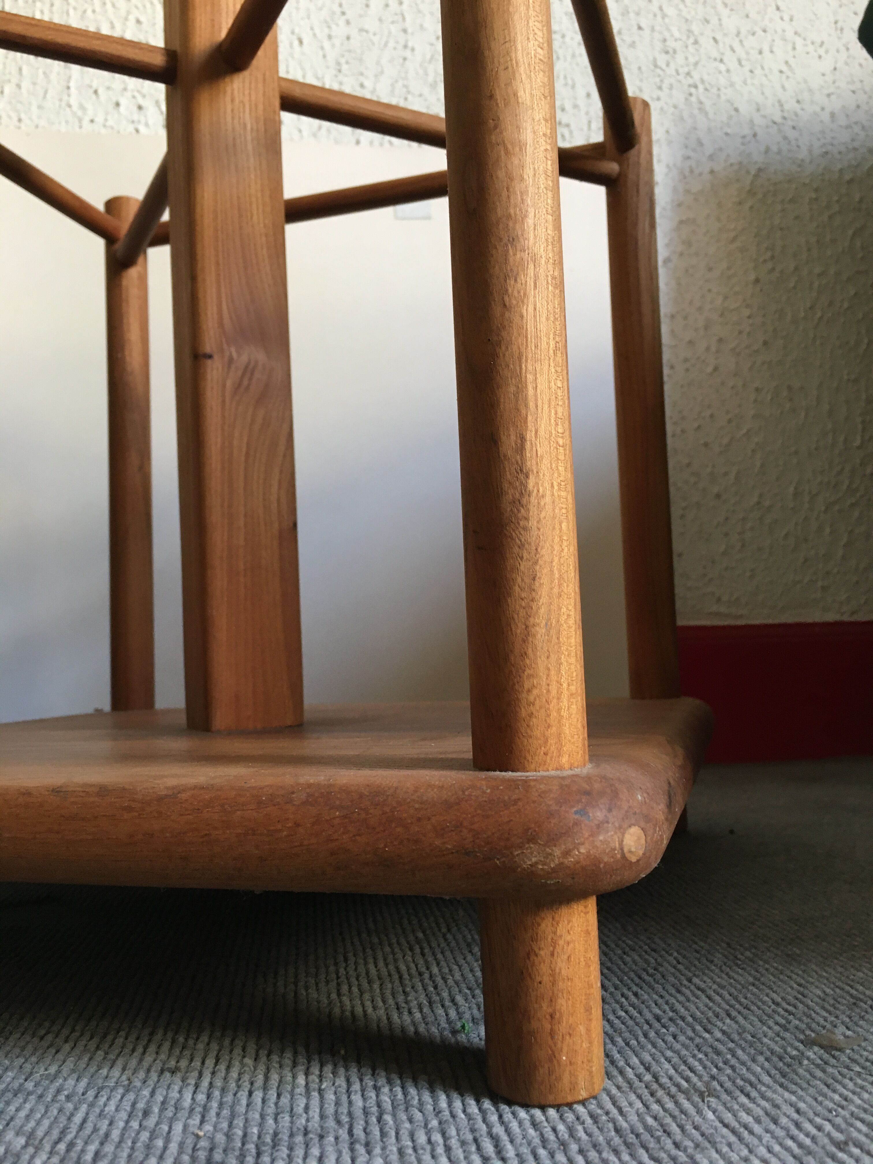 Scandinavian vintage parrot coats holder