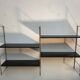 Metal wall shelf
