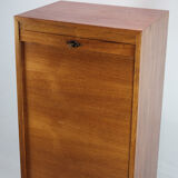 Jalousie Cabinet with Pull-Out Drawers in Teak Wood from the 1960s