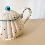 Vintage Polka Dot Teapot