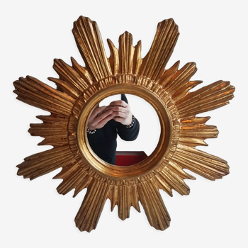 Vintage sun mirror